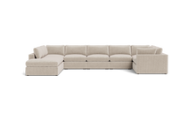 Load image into Gallery viewer, Ciello XL - Sectional - Dune - Regular Arms
