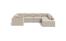 Load image into Gallery viewer, Ciello XL - Sectional - Dune - Regular Arms
