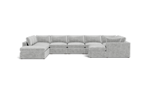Load image into Gallery viewer, Ciello XL - Sectional - Limestone - Regular Arms
