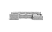 Load image into Gallery viewer, Ciello XL - Sectional - Limestone - Regular Arms
