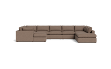 Load image into Gallery viewer, Ciello XL - Sectional - Mocha - Regular Arms
