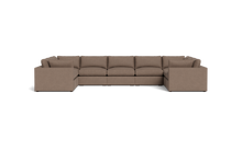 Load image into Gallery viewer, Ciello XL - Sectional - Mocha - Regular Arms
