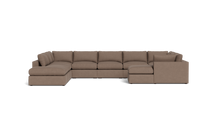 Load image into Gallery viewer, Ciello XL - Sectional - Mocha - Regular Arms
