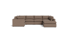 Load image into Gallery viewer, Ciello XL - Sectional - Mocha - Regular Arms
