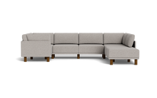 Load image into Gallery viewer, Luna - Sectional - Dream Grey - High Arms - Tall Legs
