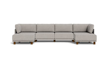 Load image into Gallery viewer, Luna - Sofa - Dream Grey - High Arms - Low Legs
