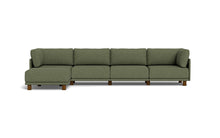 Load image into Gallery viewer, Luna - Sofa - Moss Green - High Arms - Low Legs
