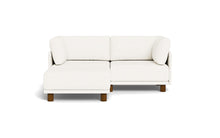 Load image into Gallery viewer, Luna - Sofa - Snowdrift - High Arms - Low Legs
