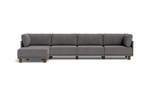 Load image into Gallery viewer, Luna - Sofa - Storm Grey - High Arms - Low Legs
