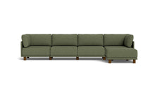 Load image into Gallery viewer, Luna - Sofa - Moss Green - High Arms - Low Legs
