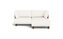 Load image into Gallery viewer, Luna - Sofa - Snowdrift - High Arms - Low Legs
