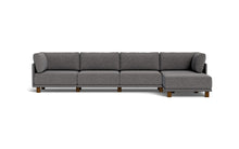 Load image into Gallery viewer, Luna - Sofa - Storm Grey - High Arms - Low Legs
