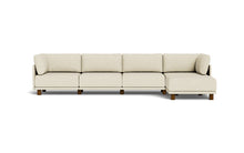 Load image into Gallery viewer, Luna - Sofa - Sunset Beige - High Arms - Low Legs
