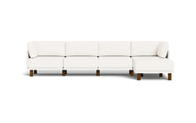 Load image into Gallery viewer, Luna - Sofa - Snowdrift - High Arms - Tall Legs
