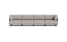 Load image into Gallery viewer, Luna - Sofa - Dream Grey - High Arms - Low Legs
