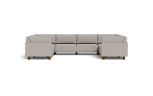 Load image into Gallery viewer, Luna - Sectional - Dream Grey - High Arms - Low Legs
