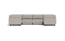 Load image into Gallery viewer, Luna - Sectional - Dream Grey - High Arms - Low Legs
