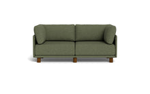 Load image into Gallery viewer, Luna - Sofa - Moss Green - High Arms - Low Legs
