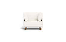 Load image into Gallery viewer, Luna - Sofa - Snowdrift - High Arms - Low Legs
