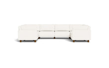 Load image into Gallery viewer, Luna - Sectional - Snowdrift - High Arms - Low Legs
