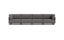 Load image into Gallery viewer, Luna - Sofa - Storm Grey - High Arms - Low Legs
