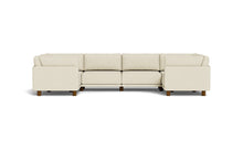 Load image into Gallery viewer, Luna - Sectional - Sunset Beige - High Arms - Low Legs
