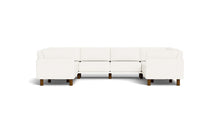 Load image into Gallery viewer, Luna - Sectional - Snowdrift - High Arms - Tall Legs
