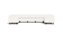 Load image into Gallery viewer, Luna - Sectional - Snowdrift - High Arms - Tall Legs
