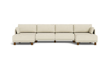 Load image into Gallery viewer, Luna - Sofa - Sunset Beige - Low Arms - Low Legs
