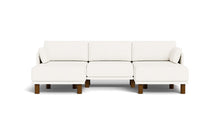 Load image into Gallery viewer, Luna - Sofa - Snowdrift - Low Arms - Tall Legs
