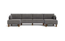 Load image into Gallery viewer, Luna - Sofa - Storm Grey - Low Arms - Tall Legs
