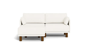 Luna - Sofa - Snowdrift - Low Arms - Tall Legs