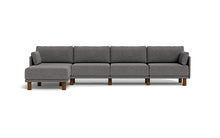 Load image into Gallery viewer, Luna - Sofa - Storm Grey - Low Arms - Tall Legs
