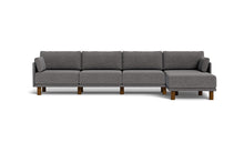 Load image into Gallery viewer, Luna - Sofa - Storm Grey - Low Arms - Tall Legs
