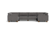 Load image into Gallery viewer, Luna - Sectional - Storm Grey - Low Arms - Low Legs
