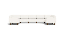 Load image into Gallery viewer, Luna - Sectional - Snowdrift - Low Arms - Tall Legs
