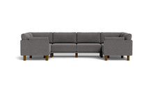 Load image into Gallery viewer, Luna - Sectional - Storm Grey - Low Arms - Tall Legs

