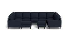 Load image into Gallery viewer, Altus - Sectional - Deep Sea - Square Arms

