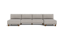 Load image into Gallery viewer, Luna - Sofa - Dream Grey - High Arms - Low Legs
