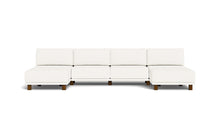 Load image into Gallery viewer, Luna - Sofa - Snowdrift - High Arms - Low Legs
