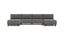 Load image into Gallery viewer, Luna - Sofa - Storm Grey - High Arms - Low Legs
