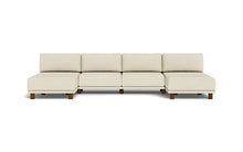 Load image into Gallery viewer, Luna - Sofa - Sunset Beige - High Arms - Low Legs
