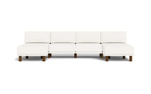Load image into Gallery viewer, Luna - Sofa - Snowdrift - High Arms - Tall Legs
