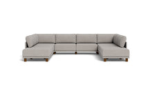Load image into Gallery viewer, Luna - Sectional - Dream Grey - High Arms - Low Legs
