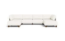 Load image into Gallery viewer, Luna - Sectional - Snowdrift - High Arms - Low Legs

