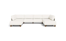 Load image into Gallery viewer, Luna - Sectional - Snowdrift - High Arms - Low Legs
