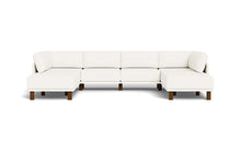 Load image into Gallery viewer, Luna - Sectional - Snowdrift - High Arms - Tall Legs
