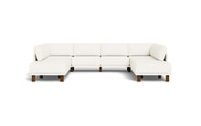 Load image into Gallery viewer, Luna - Sectional - Snowdrift - High Arms - Tall Legs
