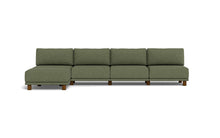 Load image into Gallery viewer, Luna - Sofa - Moss Green - High Arms - Low Legs
