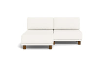Load image into Gallery viewer, Luna - Sofa - Snowdrift - High Arms - Low Legs
